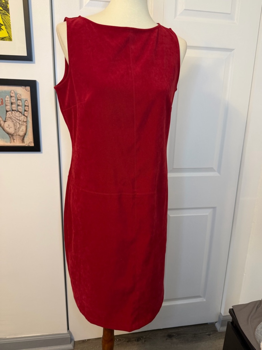 Vintage Red AGB A. Byer Dress